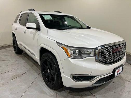 White Frost Tricoat 2019 GMC Acadia Denali