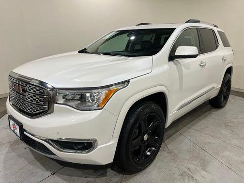 White Frost Tricoat 2019 GMC Acadia Denali