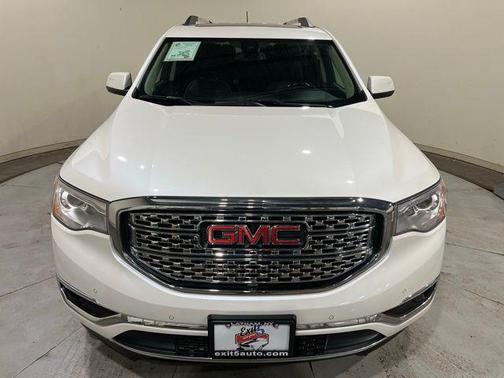 White Frost Tricoat 2019 GMC Acadia Denali