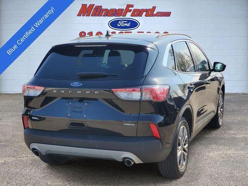 Agate Black Metallic 2021 Ford Escape SEL
