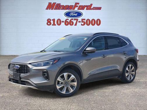 Carbonized Gray Metallic 2025 Ford Escape Platinum