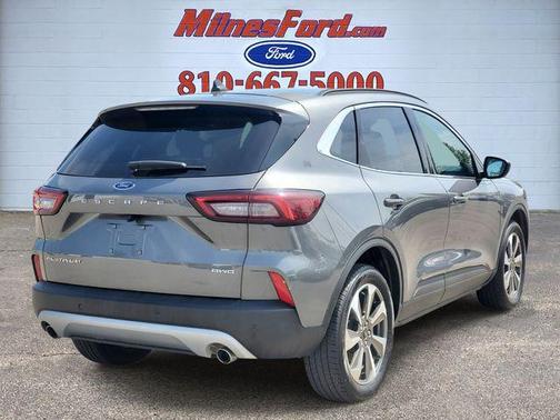 Carbonized Gray Metallic 2025 Ford Escape Platinum