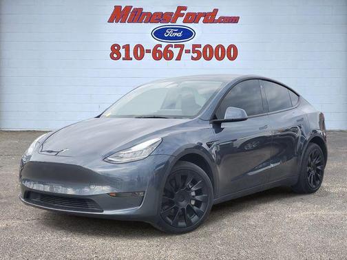 Gray 2023 Tesla Model Y Long Range Dual Motor All-Wheel Drive