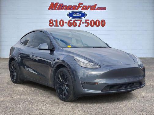 Gray 2023 Tesla Model Y Long Range Dual Motor All-Wheel Drive