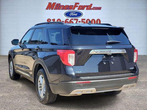 Agate Black Metallic 2022 Ford Explorer XLT