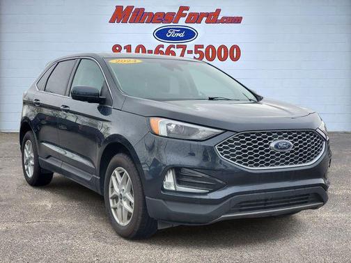 Stone Blue Metallic 2024 Ford Edge SEL