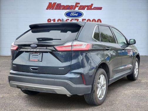 Stone Blue Metallic 2024 Ford Edge SEL