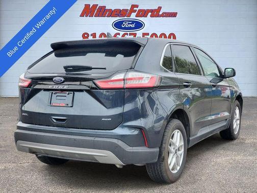 Stone Blue Metallic 2024 Ford Edge SEL