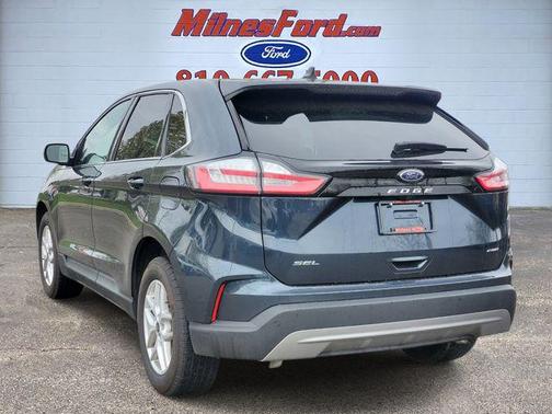 Stone Blue Metallic 2024 Ford Edge SEL