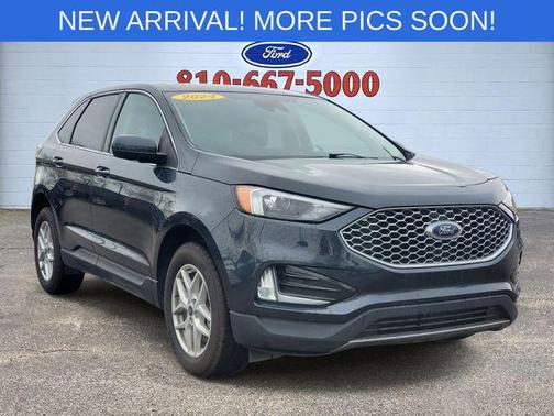 Stone Blue Metallic 2024 Ford Edge SEL