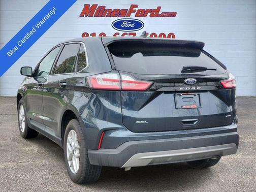 Stone Blue Metallic 2024 Ford Edge SEL