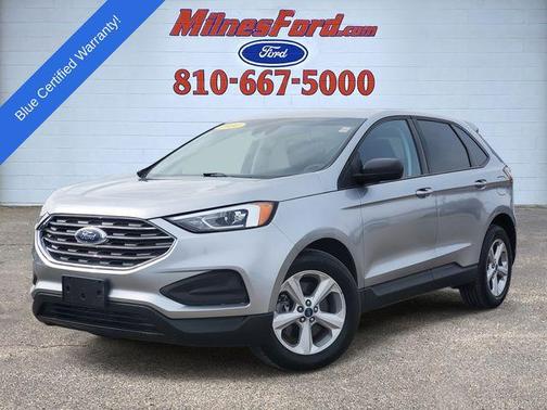 Silver Metallic 2020 Ford Edge SE