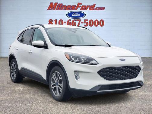 White 2021 Ford Escape SEL