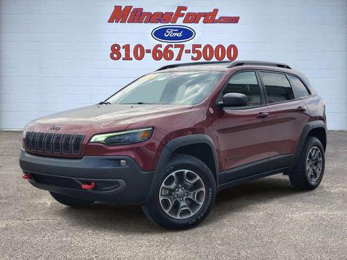 Velvet Red Pearlcoat 2020 Jeep Cherokee Trailhawk