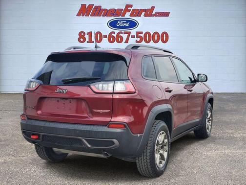 Velvet Red Pearlcoat 2020 Jeep Cherokee Trailhawk