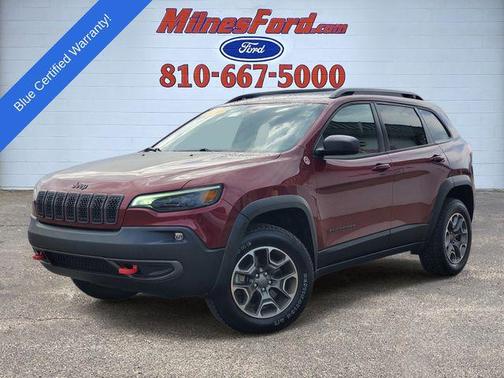 Velvet Red Pearlcoat 2020 Jeep Cherokee Trailhawk