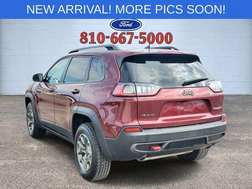 Velvet Red Pearlcoat 2020 Jeep Cherokee Trailhawk