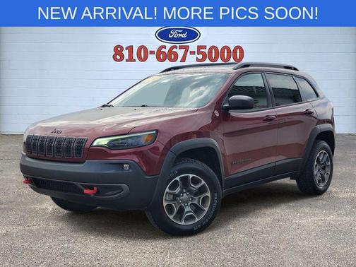 Velvet Red Pearlcoat 2020 Jeep Cherokee Trailhawk