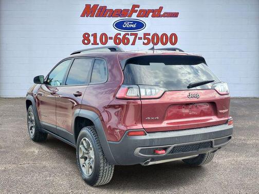 Velvet Red Pearlcoat 2020 Jeep Cherokee Trailhawk