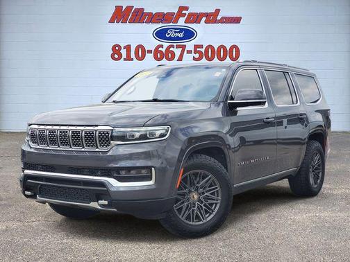 Baltic Gray Metallic Clearcoat 2022 Jeep Grand Wagoneer Series III 4x4