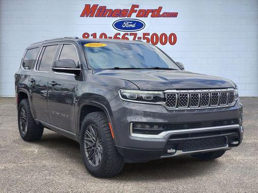 Baltic Gray Metallic Clearcoat 2022 Jeep Grand Wagoneer Series III 4x4