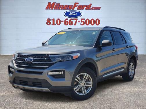 CARBONIZED GRAY METALLIC 2023 Ford Explorer XLT