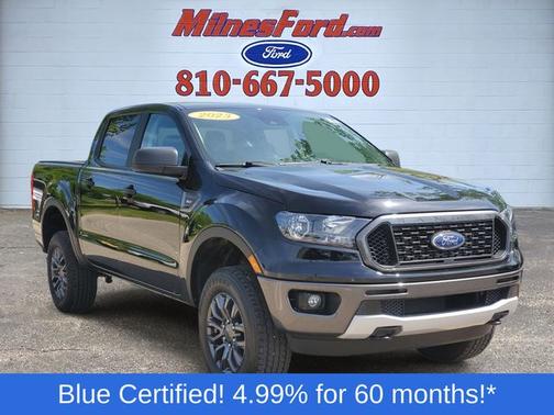 SHADOW BLACK 2023 Ford Ranger XLT