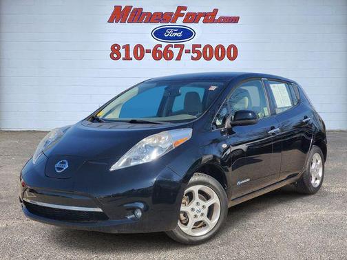 Super Black 2012 Nissan Leaf SL