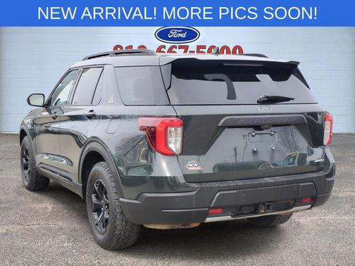 Forged Green Metallic 2022 Ford Explorer Timberline