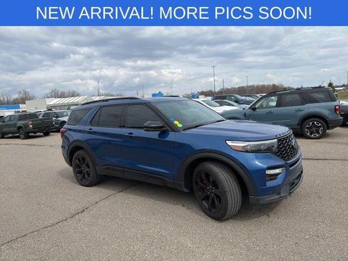 Atlas Blue Metallic 2020 Ford Explorer ST