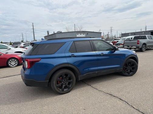 Atlas Blue Metallic 2020 Ford Explorer ST