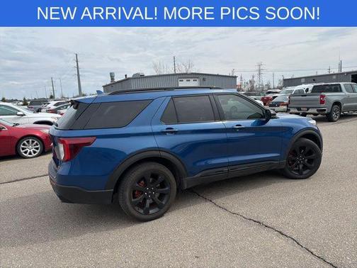 Atlas Blue Metallic 2020 Ford Explorer ST