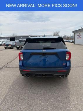 Atlas Blue Metallic 2020 Ford Explorer ST