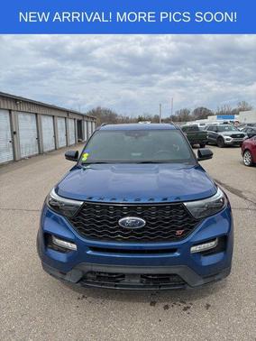 Atlas Blue Metallic 2020 Ford Explorer ST
