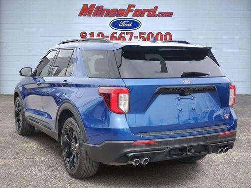 Atlas Blue Metallic 2020 Ford Explorer ST