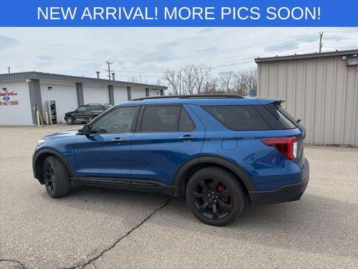Atlas Blue Metallic 2020 Ford Explorer ST