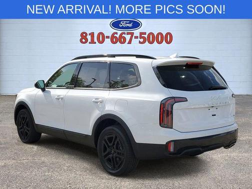 Glacial White Pearl 2024 Kia Telluride EX X-Line