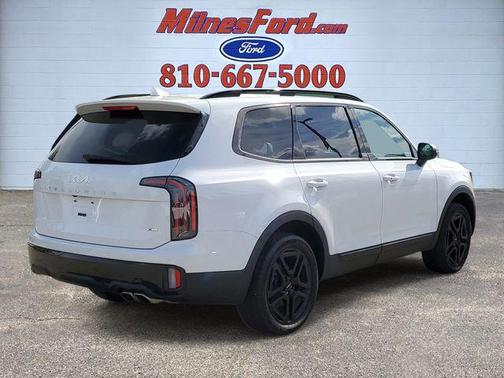 Glacial White Pearl 2024 Kia Telluride EX X-Line