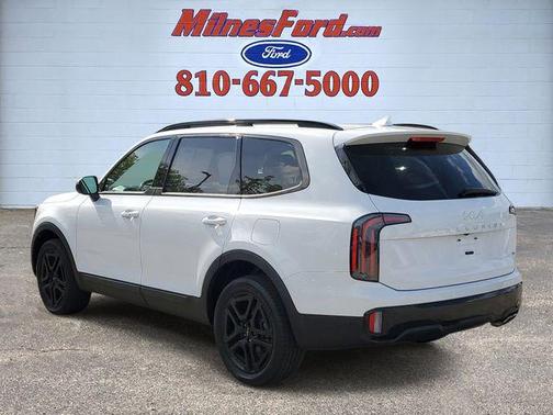 Glacial White Pearl 2024 Kia Telluride EX X-Line