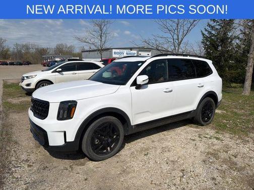 Glacial White Pearl 2024 Kia Telluride EX X-Line