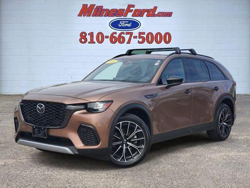 Melting Copper Metallic 2025 Mazda CX-70 PHEV Premium Plus Package