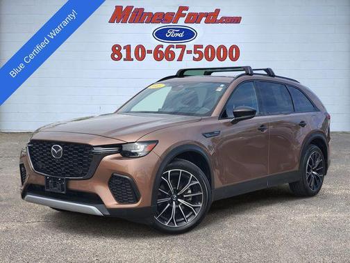 Melting Copper Metallic 2025 Mazda CX-70 PHEV Premium Plus Package