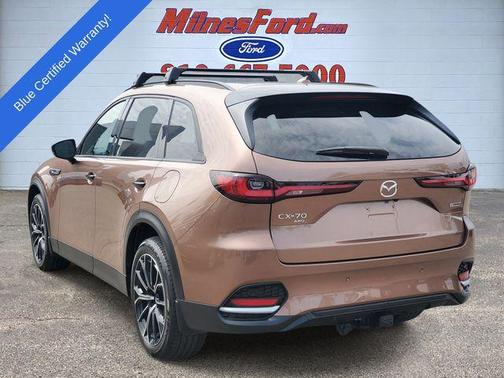 Melting Copper Metallic 2025 Mazda CX-70 PHEV Premium Plus Package