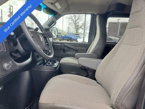 Summit White 2023 Chevrolet Express 3500 LS