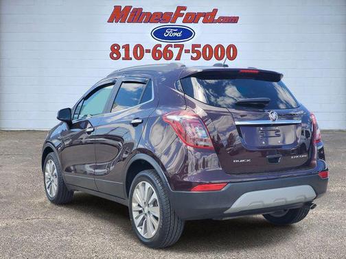 Black Cherry Metallic 2018 Buick Encore Preferred