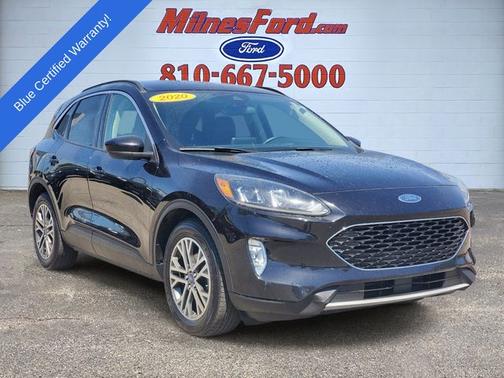 AGATE BLACK METALLIC 2020 Ford Escape SEL