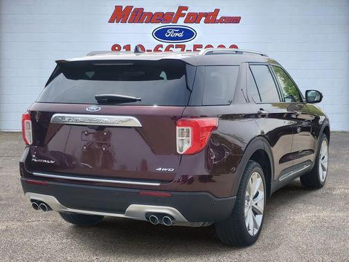 Burgundy Velvet Tinted Clearcoat 2022 Ford Explorer Platinum