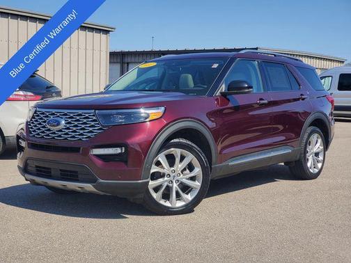 Burgundy Velvet Tinted Clearcoat 2022 Ford Explorer Platinum