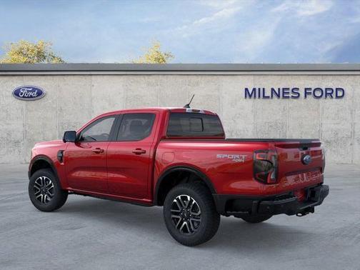 Ruby Red Metallic Tinted Clearcoat 2025 Ford Ranger LARIAT