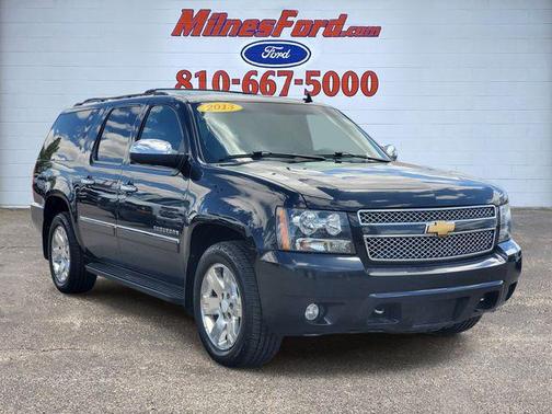 Black Granite Metallic 2013 Chevrolet Suburban 1500 LTZ